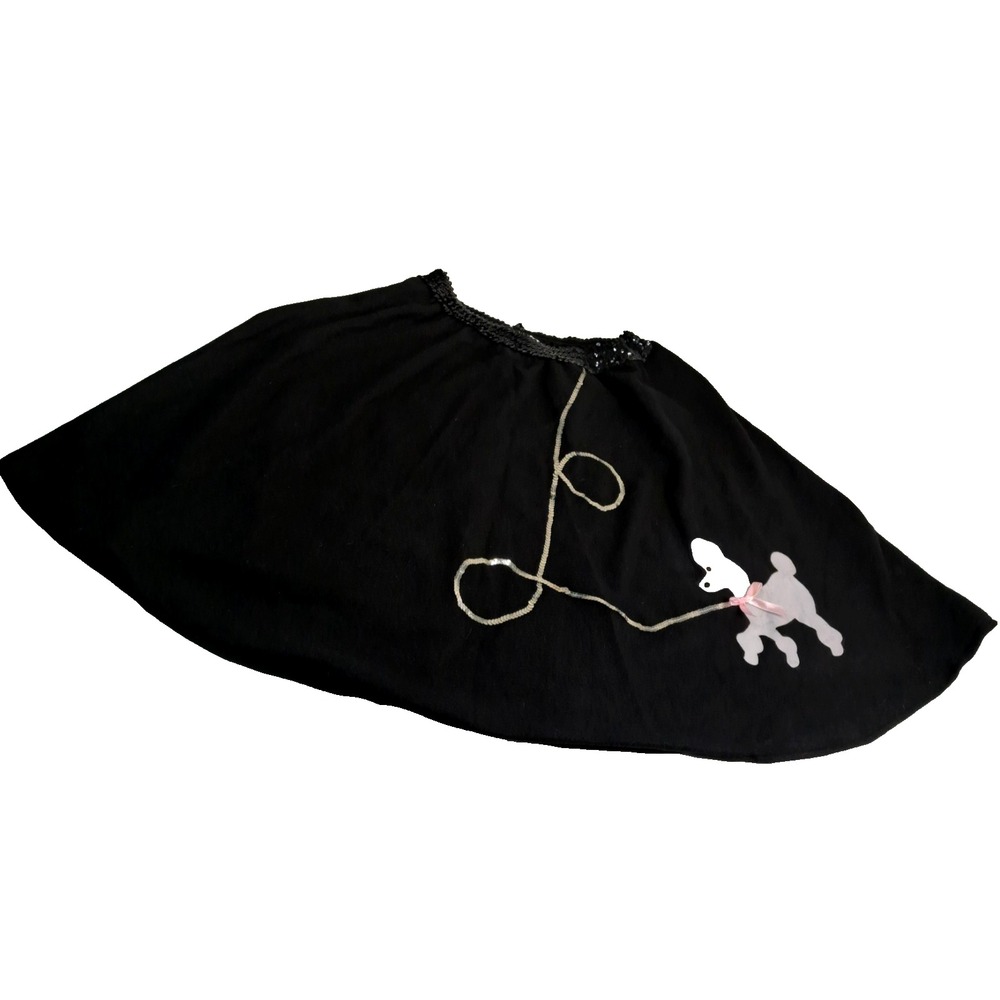 California‎ Costume Collections Poodle Skirt Sequin 21"L 50s Style Party